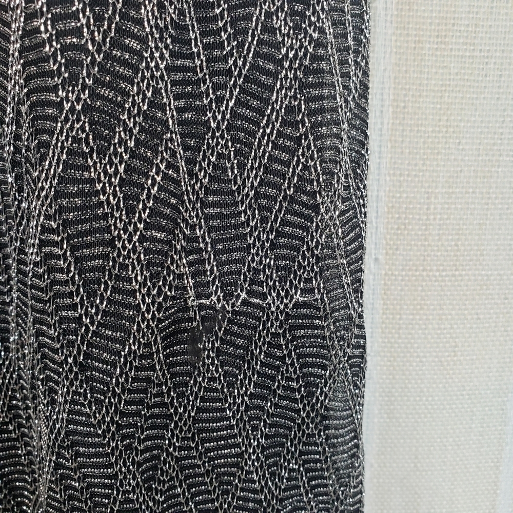 Vintage Jessica McClintock Gunne Sax Strapless Maxi Dress Sparkly‎ Size 7 - Picture 4 of 13